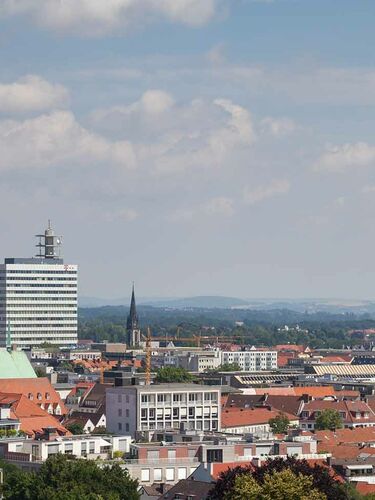 Skyline von Bielefeld